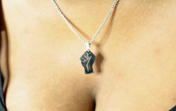 RAISED FIST Necklace