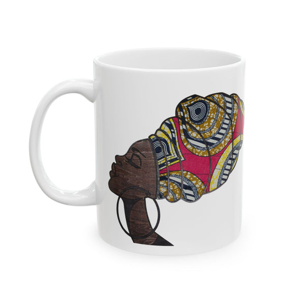 Ceramic Mug - African Headwrap Design