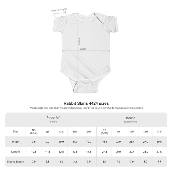"BooNooNooNoos" Infant Onesie with Ackee Graphic