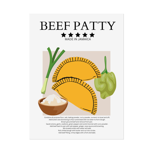 Beef Patty Art Print