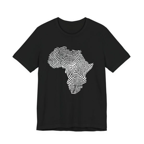 Africa Fingerprint Graphic Tee
