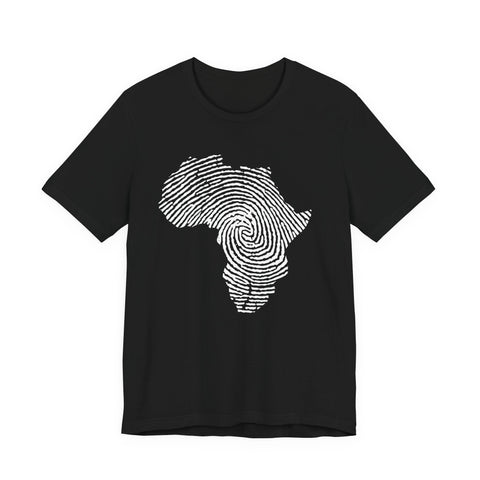 Africa Fingerprint Graphic Tee