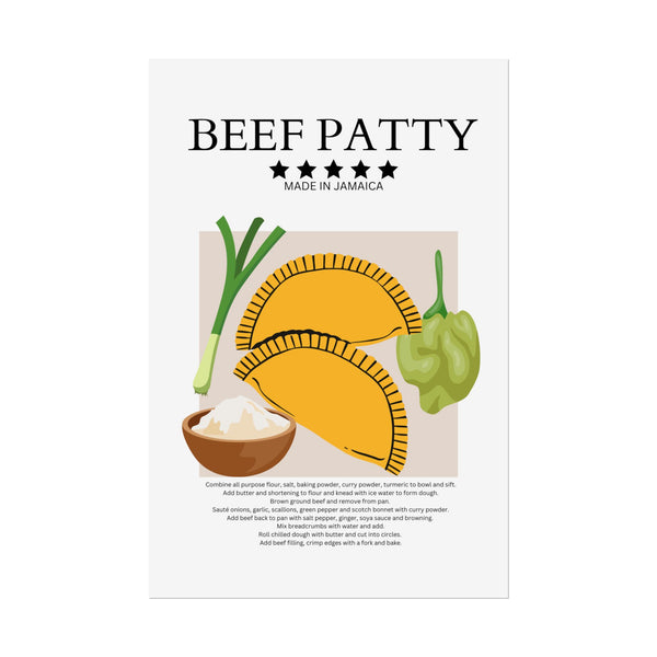 Beef Patty Art Print