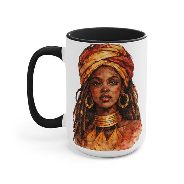 African Queen Portrait Mug