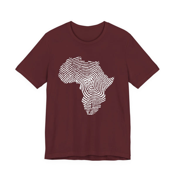 Africa Fingerprint Graphic Tee