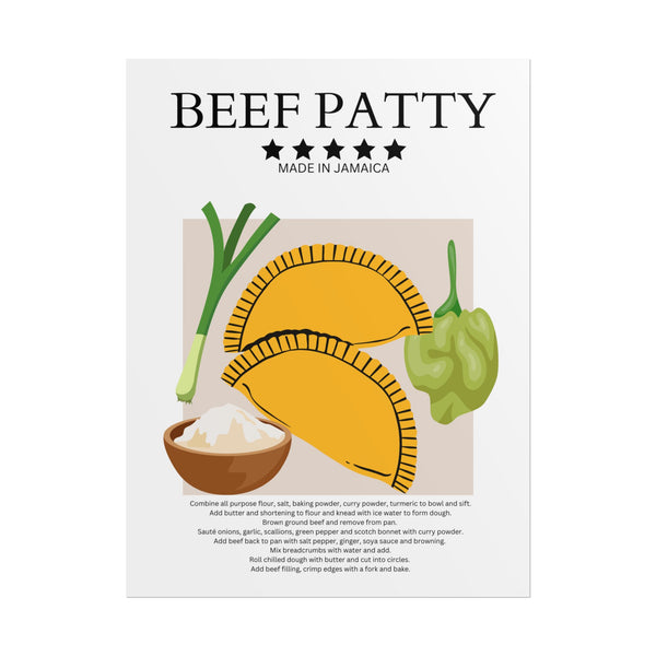 Beef Patty Art Print