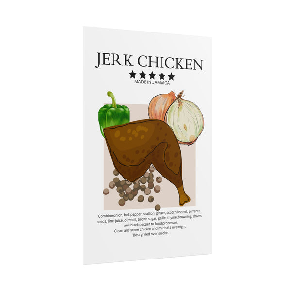 Jerk Chicken Art Print