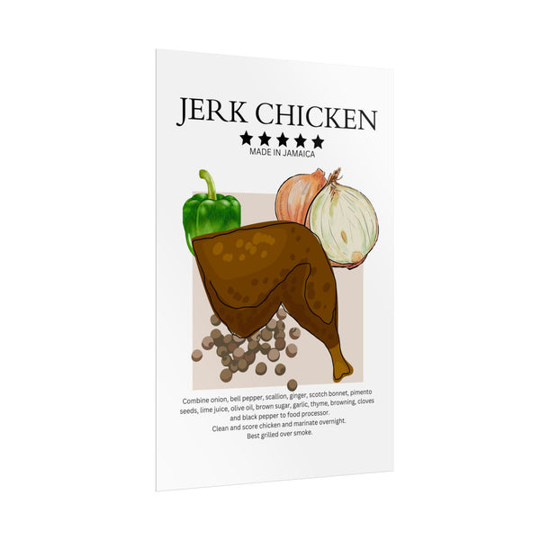 Jerk Chicken Art Print