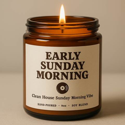 Early Sunday Morning - 9oz Soy Candle
