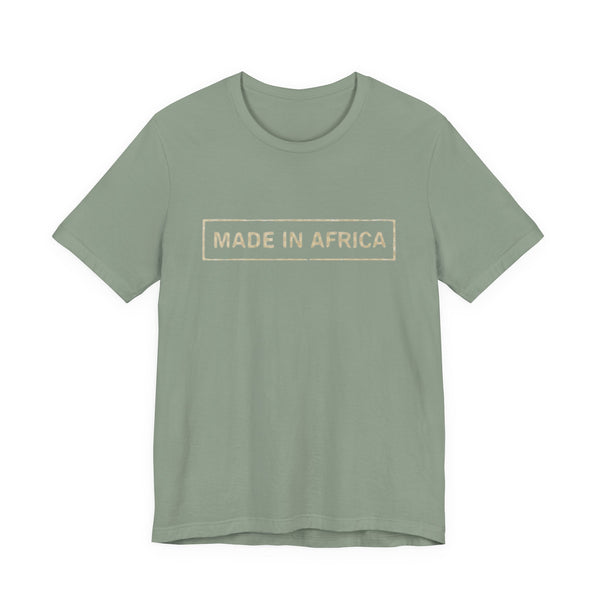 Made In Africa Minimalist Tee