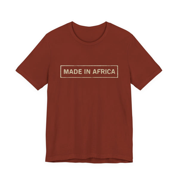 Made In Africa Minimalist Tee