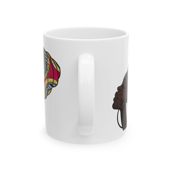 Ceramic Mug - African Headwrap Design