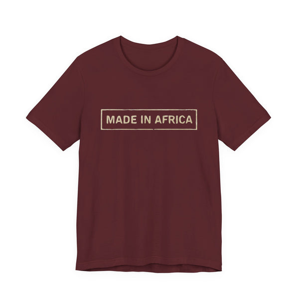 Made In Africa Minimalist Tee