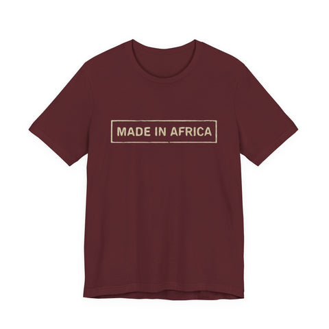 Made In Africa Minimalist Tee