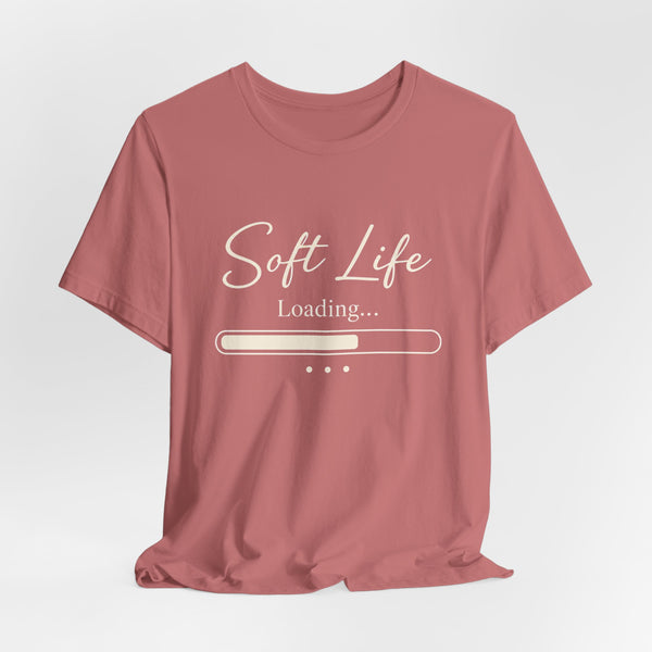 Soft Life Loading Graphic Tee