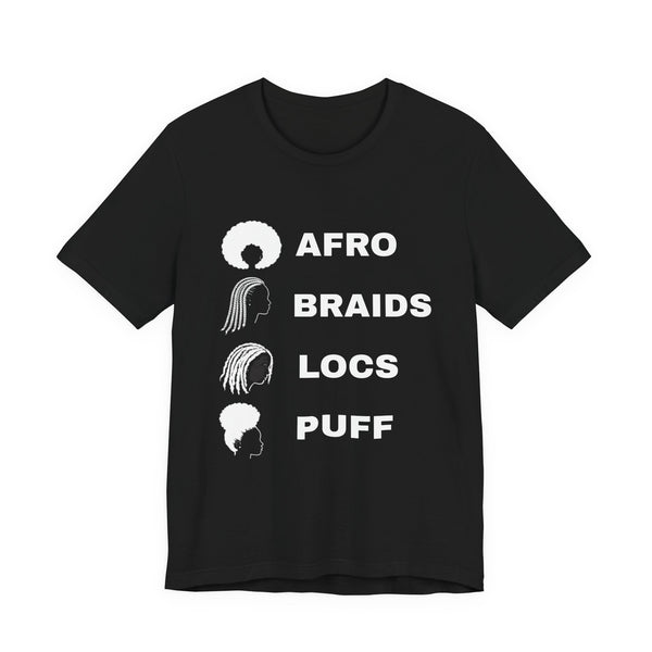 Iconic Black Hair T-Shirt | Natural Hair