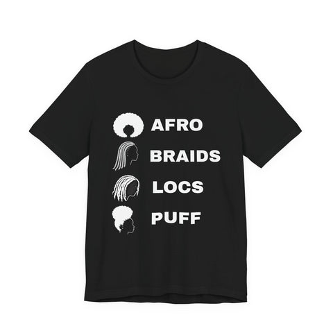 Iconic Black Hair T-Shirt | Natural Hair