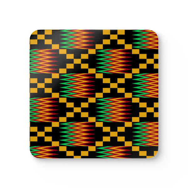 Kente Cloth Coaster Set