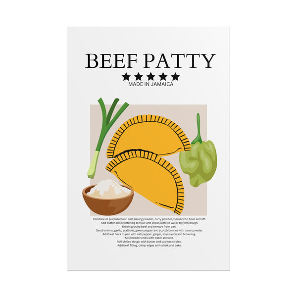 Beef Patty Art Print