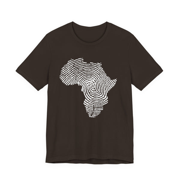 Africa Fingerprint Graphic Tee