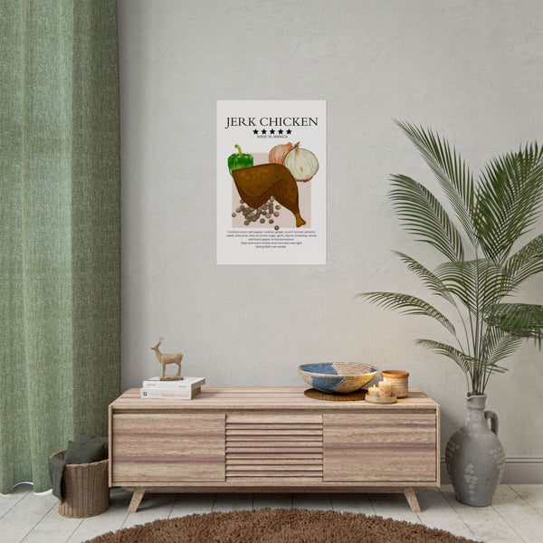 Jerk Chicken Art Print