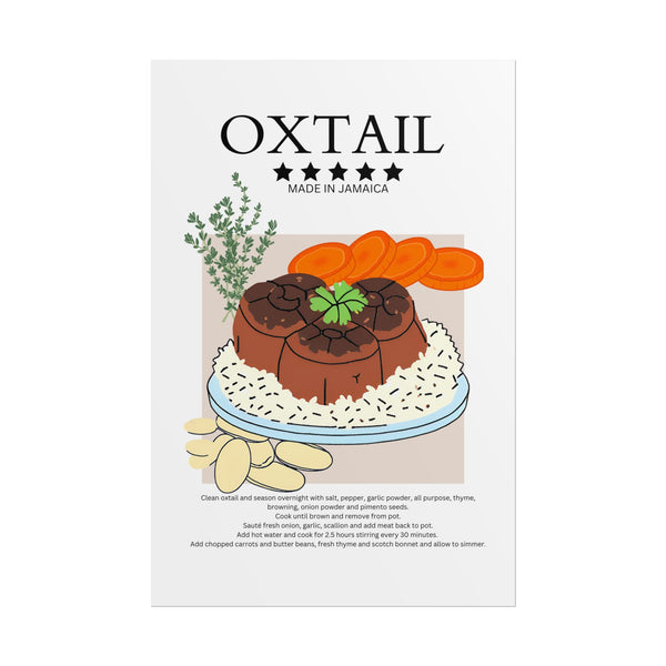 Oxtail Art Print