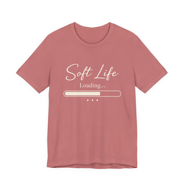 Soft Life Loading Graphic Tee