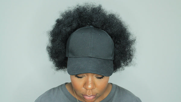 The Afro Puff Hat