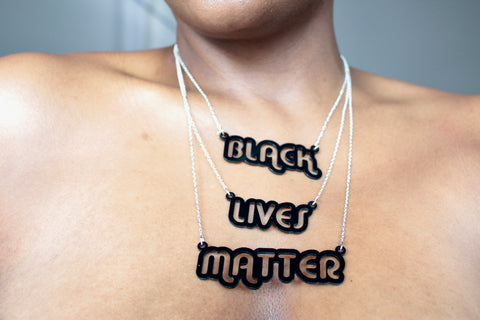 Black Lives Matter Necklace