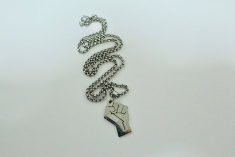 RAISED FIST Necklace