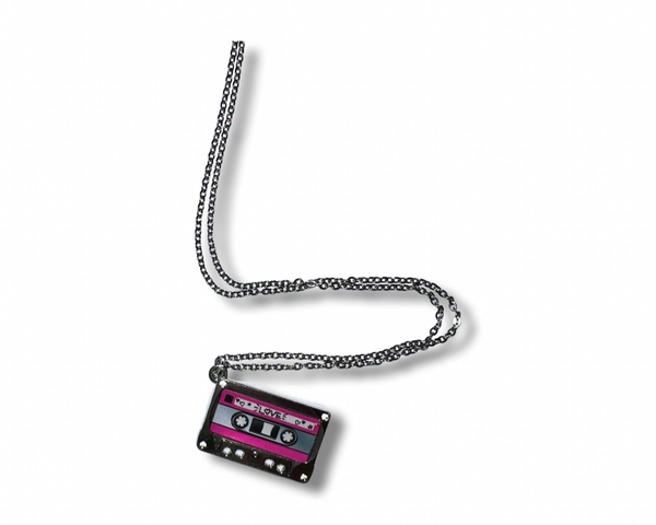 Mix Tape Love Necklace